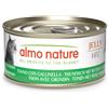Almo Nature HFC Jelly in lattina 6 x 70 g umido per gatto - Tonno con gallinella