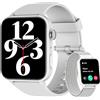 Blackview Smartwatch Donna Uomo, Effettua e Risposta Chiamate,1,85' Orologio Intelligente Fitness con Monitoraggio del Sonno/SpO2/Frequenza Cardiaca, Contapassi per Android iOS