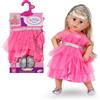 BABY born Set principessa - Con vestito rosa in tulle, corona e scarpette glitterate - Accessori di alta qualità per bambole - Abiti adatti a bambole di 43 cm