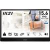 MSI PRO MP161 E2U Monitor portatile FHD 15,6" - Pannello IPS (1920 x 1080), 60Hz, Schermo aEye-Friendly (PC, Laptop, Mobile) - Mini-HDMI? 2.0b (FHD@60