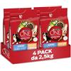 Purina One Medium/Maxi > 10 kg Junior Crocchette Cane Pollo con Riso, 4 Confezioni da 2,5 kg