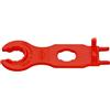 KNIPEX Assortimento utensili di montaggio per connettori per cavi solari MC4 115 mm, 97 49 66 2