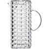 Guzzini Tiffany Caraffa 1750 cc con Coperchio Trasparente D11,5 x 18,5 x h25,5 cm