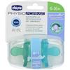 Chicco Gommotto Silicone Crystal 6-16 Mesi 2 Pezzi
