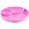 Chicco Piatto Silicone Con Ventosa Rosa 1 Pezzo