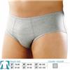 SLIP CONTENITIVI UOMO DUALSAN GRIGIO MISURA 2 - DISPOSITIVO MEDICO CLASSE I