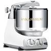 Ankarsrum 6230 WH Assistent Original-AKM6230 Kitchen Machine-Mineral White (MW), 1500 W, 7 Litri, Alluminio, Bianco Opaco