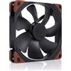 Noctua NF-A14 iPPC-24V-2000 SP IP67 PWM, Ventola per Applicazioni Gravose, 4-Pin, 2000 RPM, Versione da 24V (140 mm, Nero)