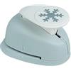 Rayher Fustellatrice Creativa Fiocco di Neve, Diametro 2,54 Cm - 1 Pollice, Grammatura Carta Fino A 200G/M², Carta Cartoncino Scrapbooking Etichette, Decorazioni Natalizie, 69011000