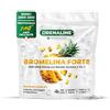 SYMBEAUTY Bromelina Forte Drenante 2500+5000 GDU (120cpr - Fino a 4 mesi) + Protocollo Fast Anticellulite | Bromelina, Centella, Betulla e Vitamina C. Integratore Cellulite Drenaggio e Digestione - Vegano