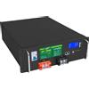 AFTERTECH 48V 100AH 4.8kwh LIFEPO4 BATTERIA ACCUMULO RICARICABILE LITIO FERRO FOSFATO PILA