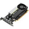 PNY VGA QUADRO T1000 LOW PROFILE 4GB GDDR6, 4x Mini DP, 4x mDP to DP adapter, 1x