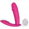FERRARI HUB Srl Pink Class Vibratore Clitorideo e Vaginale - Doppia Stimolazione, 10 Modalità di Vibrazione, Riscaldamento