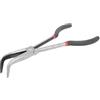 Walfront Pinza Becco Lungo Pinze Becco Curvo Piegati a 90 Gradi Pinze a Becchi Appuntiti in Acciaio per Utensili Pinze a Becchi Curvi 11in 280mm