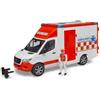 Bruder BRD02676 MB Sprinter Ambulanza con autista