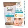 GARNIER Ambre solaire Super UV SPF50 - Protezione solare viso anti-age 50 ml