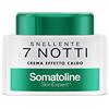 Somatoline SkinExpert, Snellente 7 Notti Crema Effetto Caldo, Trattamento Corpo Anticellulite, Ultra Intensivo con Estratto di Alga Rossa, 400ml