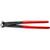 Knipex Tenaglia per Ferraioli e Cementisti Tipo Forte a Grande Forza di Taglio Bonderizzata Nera, Rivestiti in Resina Sintetica 300 Mm 99 11 300