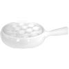 Holst Porzellan SPL 012 - Ciotola per forno in porcellana, 12 segmenti, colore: bianco, 25 x 17 x 6 cm, 4 pezzi