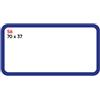 Markin Etichette bianche permanenti Markin Copiatabu 70x37 mm bordata conf. 10 blister da 10 ff - X11056