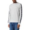 Tommy Hilfiger Felpa Uomo senza Cappuccio, Grigio (Grey Heather), S
