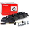 Brembo P 50 051 - Pastiglia Freno - Posteriore | Compatibile con: MERCEDES-BENZ VIANO, VITO / MIXTO Kasten, VITO Bus