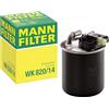 Mann Filter MANN-FILTER WK 820/14 Filtro carburante - per Autovetture + veicoli commeriali