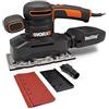 Worx WX641 Levigatrice Orbitale, 250 W, 220 V, Nero