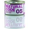 Natural code 05 gatto pollo e prosciutto 85 gr
