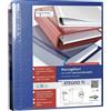 SEI ROTA Raccoglitore STELVIO TI 25 A4 4D 22x30cm blu personalizzabile SEI ROTA