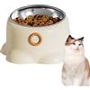 Generic Ciotole per gattini, ciotola rialzata per gatti | Ciotole per gatti con supporto inclinato | Ciotola per gatti in acciaio inox | Ciotola per cibo per gatti | Ciotola per acqua per gatti | Ciotole