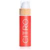 COCOSOLIS CITRO Abbronzante con Vitamina E, Olio Corpo Abbronzante-Crema solare Bio Oil per un'Abbronzatura Cioccolato-Sei oli naturali per una Pelle Sana e Radiosa, aroma di mango tropicale 110 ml