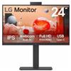 LG MONITOR 23,8 LED IPS 100Hz 16:9 FHD 5ms 250 CDM, WEBCAM, PIVOT, USB-C DOCK, D