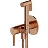 OMNIRES Y rubinetto bidet, SYSYBI2CPB, Y rame spazzolato [Rubinetteria Bagno > Bidet / Set Doccetta WC]