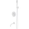 OMNIRES Y miscelatore monocomando, per doccia, SYSYW01WM, Y bianco opaco [Rubinetteria Bagno > Rubinetteria Vasca]