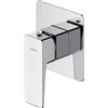 OMNIRES PARMA miscelatore monocomando, per doccia, PM7445CR, PARMA cromo [Rubinetteria Bagno > Rubinetteria Doccia]