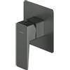 OMNIRES PARMA miscelatore monocomando, per doccia, PM7445GR, PARMA grafite spazzolato [Rubinetteria Bagno > Rubinetteria Doccia]