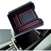 Z.MYUKI】Duster 3 Vano portaoggetti per console centrale per Dacia Duster 3 2024-2025 2026 Accessorio Bracciolo Cassetto portaoggetti Organizer (Senza freno a mano, Rosso)