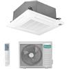 Hisense Condizionatore a Cassetta Hisense TURBO 36000 Btu AUC105UR4RKC8 + AUW105U4RW8 R-32 Wi-Fi Optional con Telecomando e Pannello Incluso