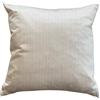 Svad Dondi Home Cuscino decorativo a Righe Dondi Home Ibiza 42x42 cm in Raso di Cotone - Sabbia
