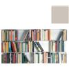 KRIPTONITE libreria da parete KROSSING Sand Dunes 133 x 75 cm - 4x04M13E+30x04T25E