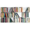 KRIPTONITE libreria da parete KROSSING Alluminio 133 x 75 cm - 05X4BA+2x05Y4BA