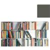 KRIPTONITE libreria da parete KROSSING Antracite opaco 133 x 75 cm - 4x04M13F+30x04T25F