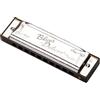 Fender Blues Deluxe Armonica, Chiave di E, 10 Fori, Cromata in Nichel, Include Custodia