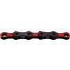 KMC CATENA DLC12 12V - 126 MAGLIE, NERO ROSSO