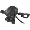 SUNRACE COMANDO CAMBIO DLM 503 COMPATIBILE SHIMANO - 8V, DESTRO, COLLARINO, CON DISPLAY, NERO