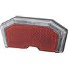 UNION BIKE LUCE POSTERIORE PORTAPACCHI UN-4360 (OMOLOGAZIONI K1237 STVZO / IA E1 024302) - ARGENTO