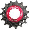 SUNRACE KIT GHIERA + 3 PIGNONI PER CASSETTE 10V HG - 11-15 DENTI, NERO, SH11