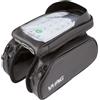 WAG BORSA TUBO ORIZZONTALE PORTA SMARTPHONE TOP TUBE DOUBLE - NERO telaio