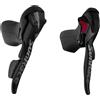 SUNRACE COPPIA COMANDI CORSA R91 COMPATIBILE SHIMANO - 2 X 10V, COLLARINO, SENZA DISPLAY, NERO